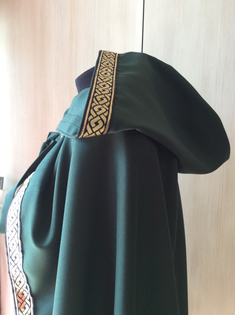 hooded celtic cloak free shipping