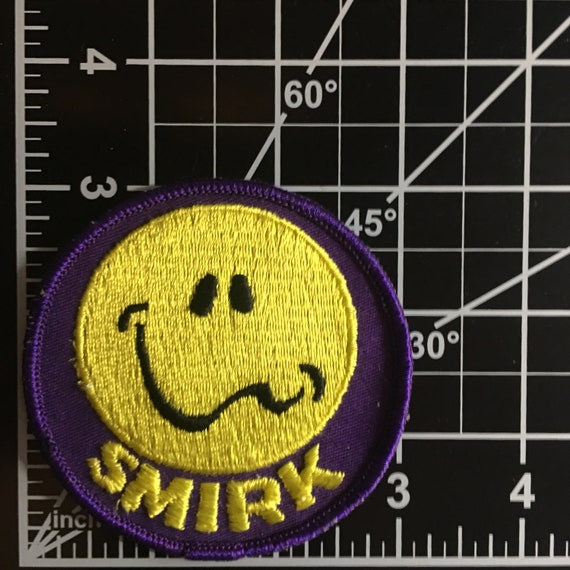Smirk face patch - image 3