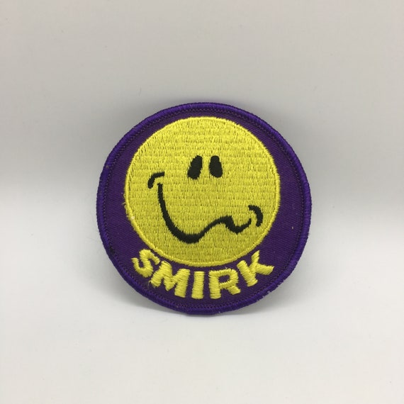 Smirk face patch - image 2