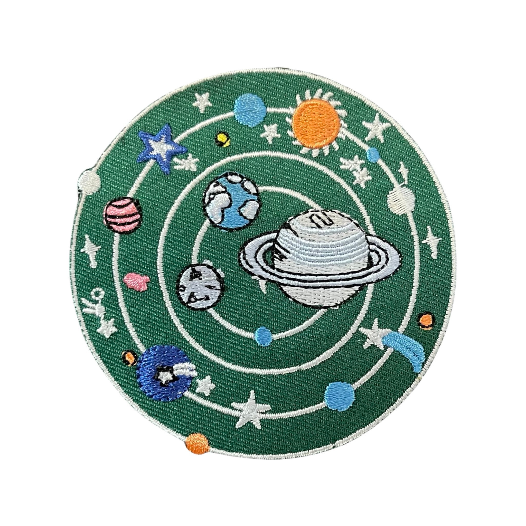  Woohome 12 PCS Iron On Denim Patches Solar System
