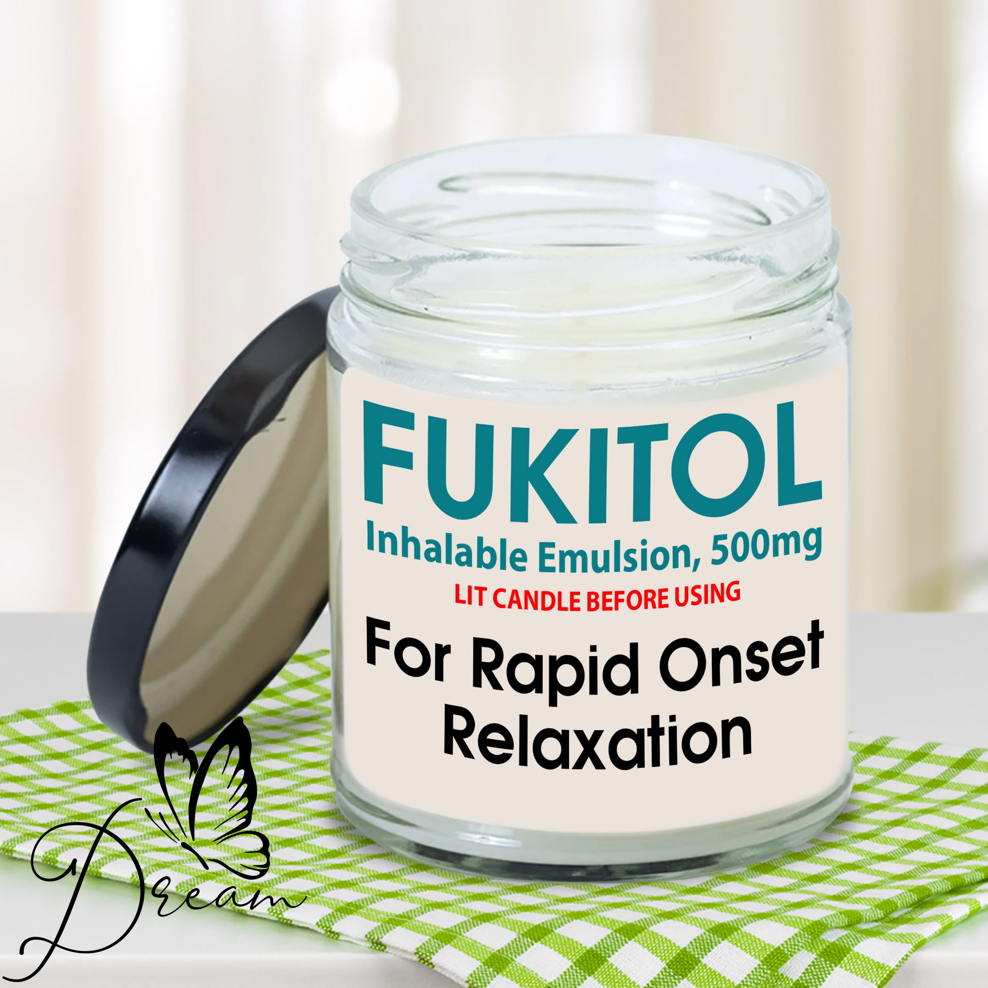 Krankenschwester Kerze | Fukitol Lustiges Geschenk | für Krankenschwester