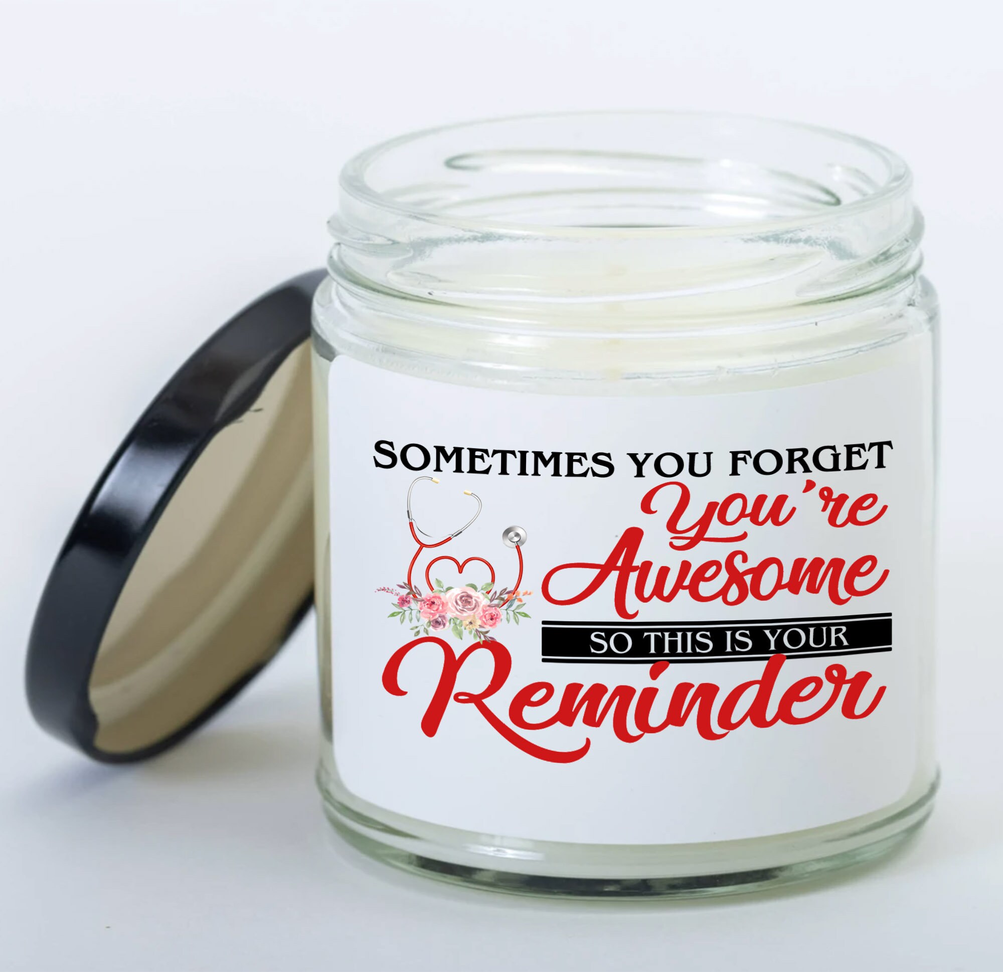 Vanilla Scented Candle For Nurse Doctor Healthcare Worker Etsy