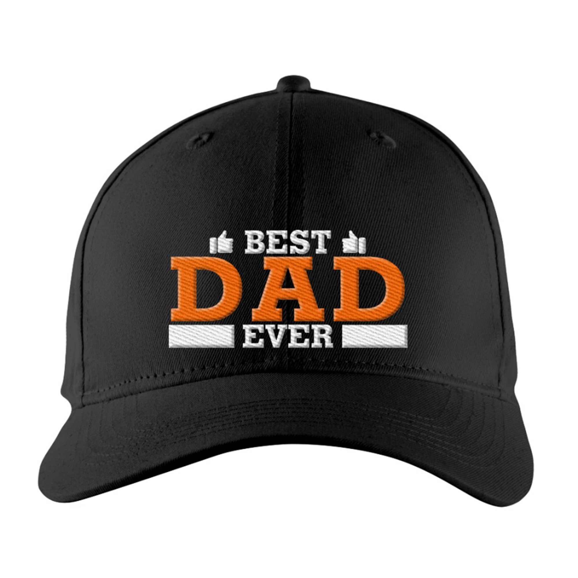 Best Dad Ever Father's Day Gift Hat Best Dad Cap Etsy