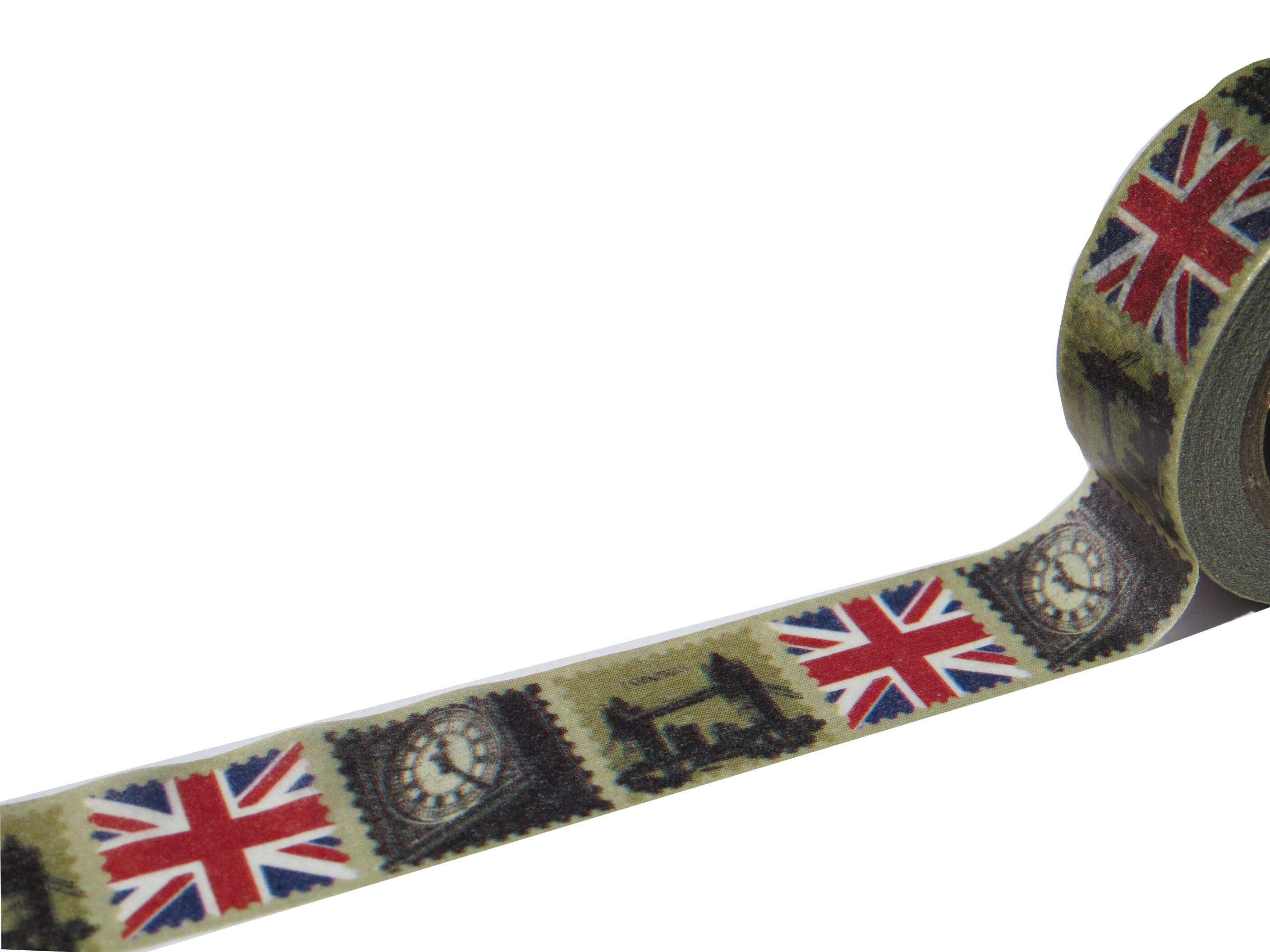London Washi Tape / Retro Vintage Design Union Jack Big Ben Etsy