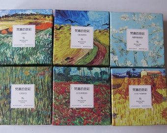 May/Special Offer Set Of 6 Van Gogh Themed Washi Masking Tapes