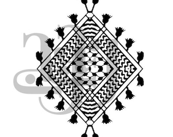 Kufiya Svg - Etsy