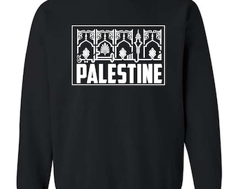 Palestine Sweatshirt- Ornamental Design