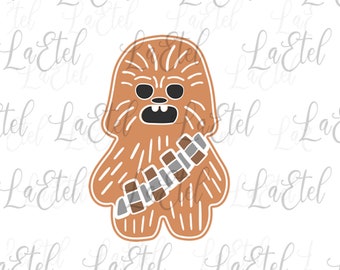 Chewbacca SVG, PNG, Chewy, Star Wars