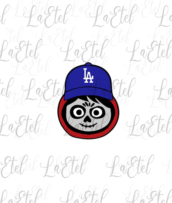 LA Dodgers SVG, PNG, Dia de Los Muertos Miguel Coco, Los Angeles Baseball  Cap