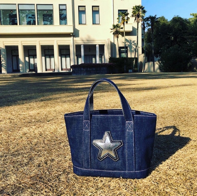 Denim.Bag Ladies Men Gift for Her Japan Okinawa Limited FS