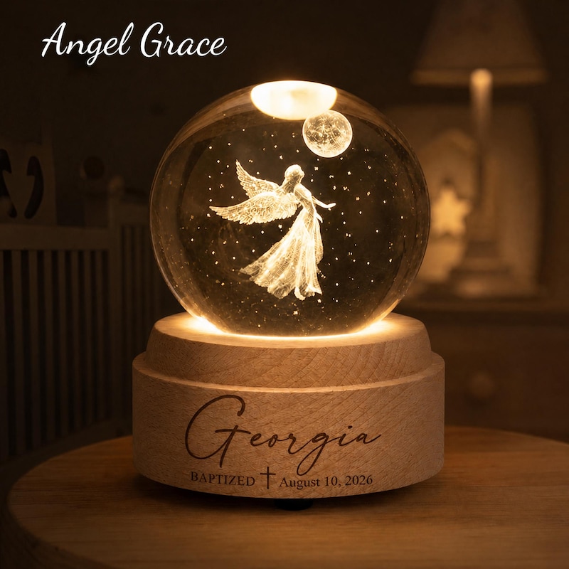 Angel Baptism Box - Etsy