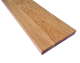 Rustieke wild eiken wandplank van geolied wild eiken, wandplank