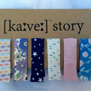 Mix and Match A - Clip Pins (set of 6)