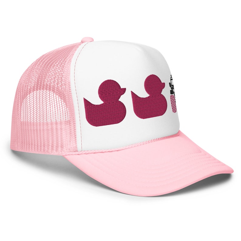 Duck Duck Off Road Embroidered OTTO Foam Trucker Hat Women Adventure Cap Pink Tire 4WD  Women Off road 4 X 4 team 4 by 4 lover gift Feminist