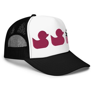 Duck Duck Off Road Embroidered OTTO Foam Trucker Hat Women Adventure Cap Pink Tire 4WD  Women Off road 4 X 4 team 4 by 4 lover gift Feminist