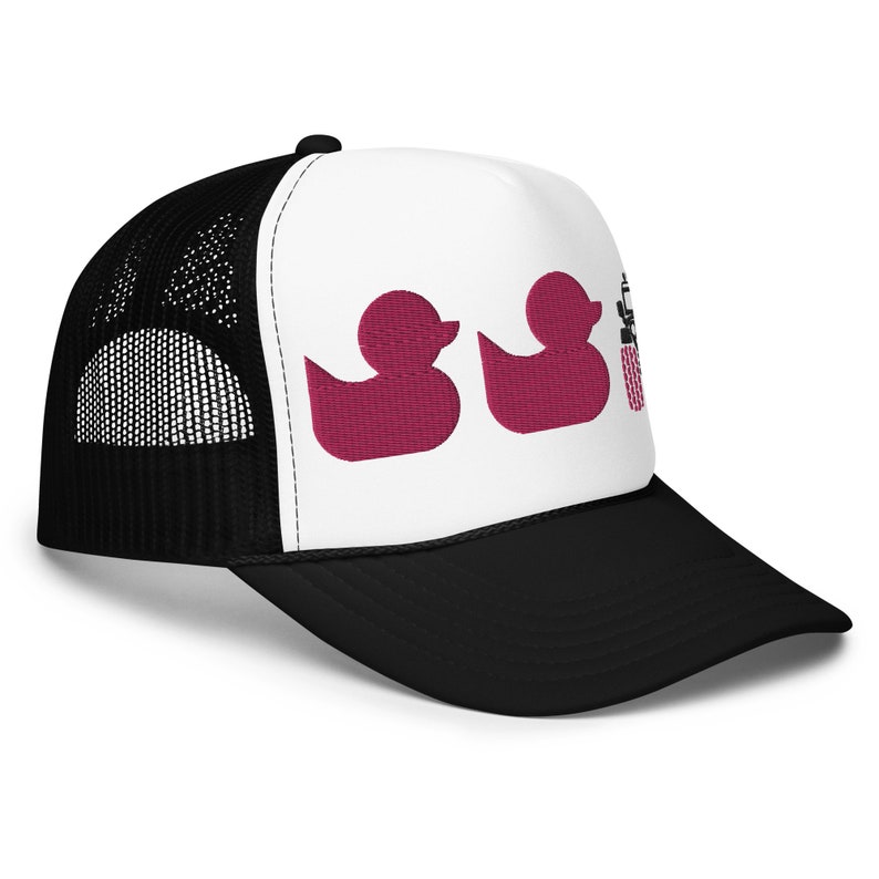 Duck Duck Off Road Embroidered OTTO Foam Trucker Hat Women Adventure Cap Pink Tire 4WD  Women Off road 4 X 4 team 4 by 4 lover gift Feminist