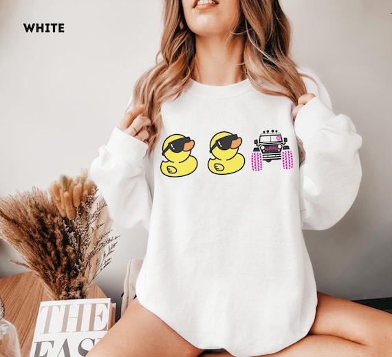 Pink Tire Duck Duck Sweatshirt US Offroad 4WD Off-road Sweatshirt