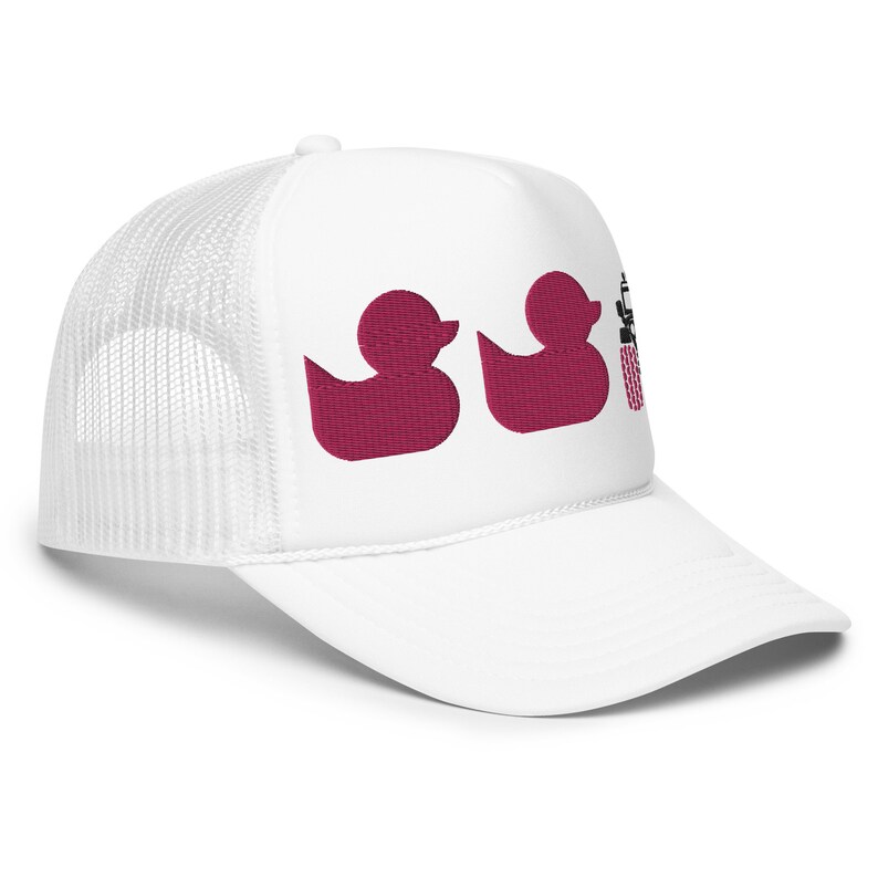 Duck Duck Off Road Embroidered OTTO Foam Trucker Hat Women Adventure Cap Pink Tire 4WD  Women Off road 4 X 4 team 4 by 4 lover gift Feminist