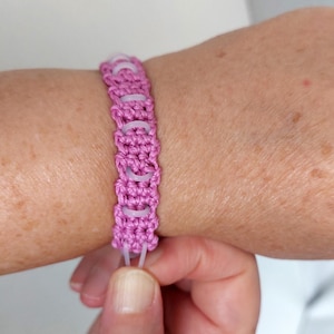 Fidget Sensoriskt Armband, Ångestlindring, Vanebyte, Nagelbitningsverktyg, Hudplockning, Hårdragning, Dermatillomani