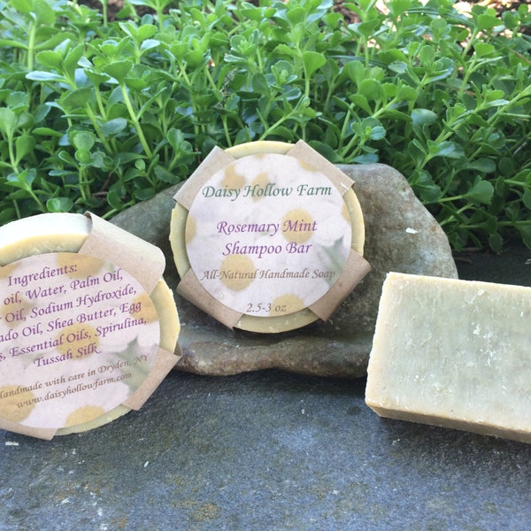 Rosemary Mint Shampoo Bar