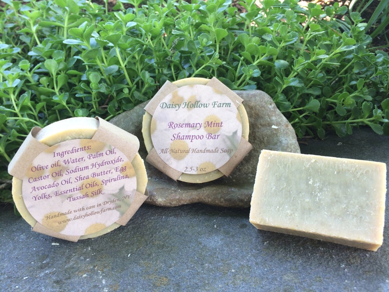 Rosemary Mint Shampoo Bar image 1