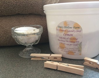 All-Natural Powdered Laundry Soap