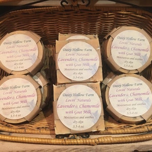 Goat Milk Soaps - 3 Varieties