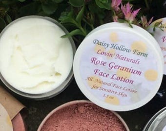 Face Lotion for Sensitive Skin - Two varieties