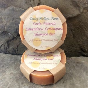 Lavender & Lemongrass Shampoo Bar