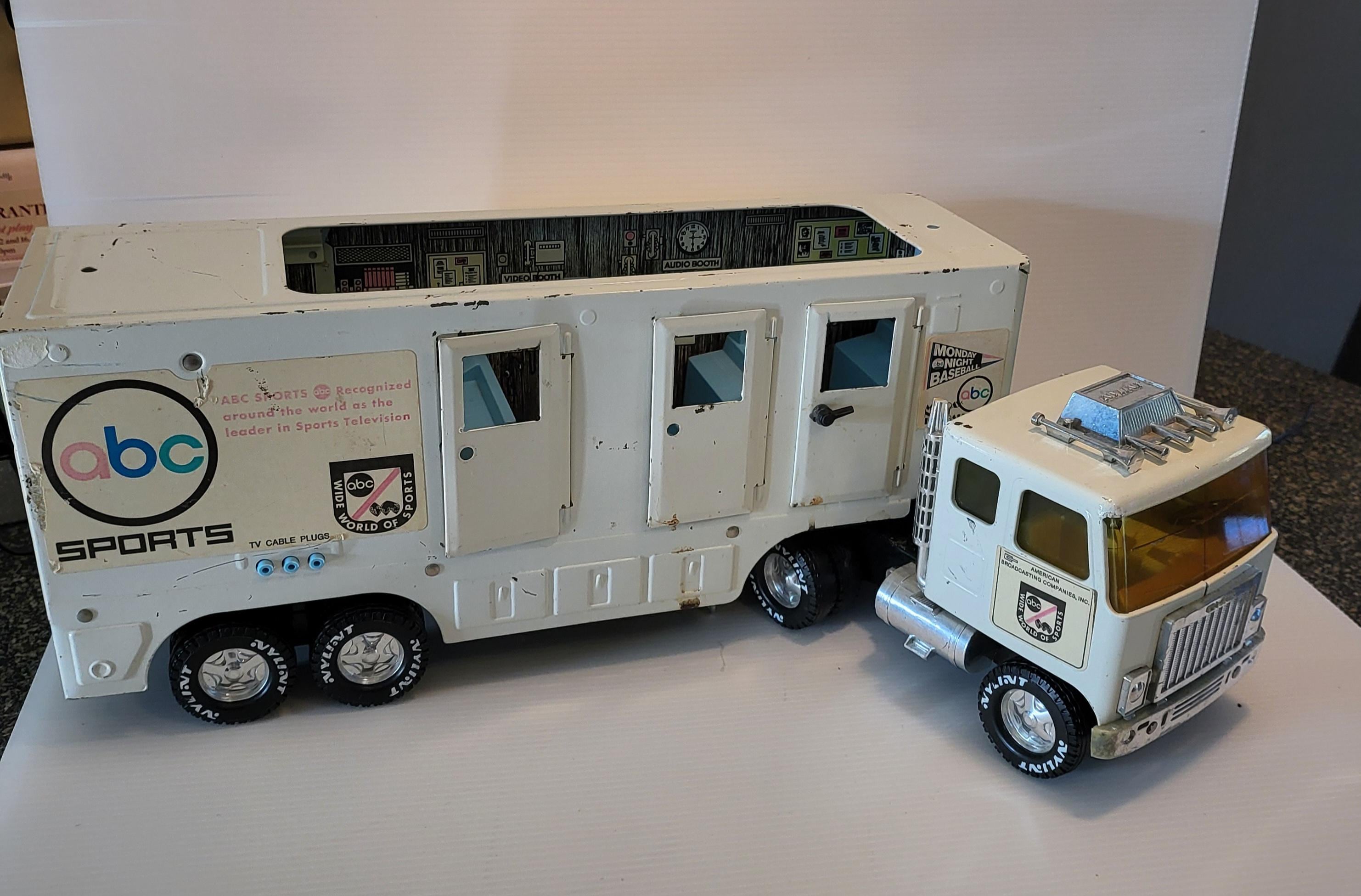 ABC 1970's RARE NYLINT Monday Night Baseball Toy Truck - Etsy