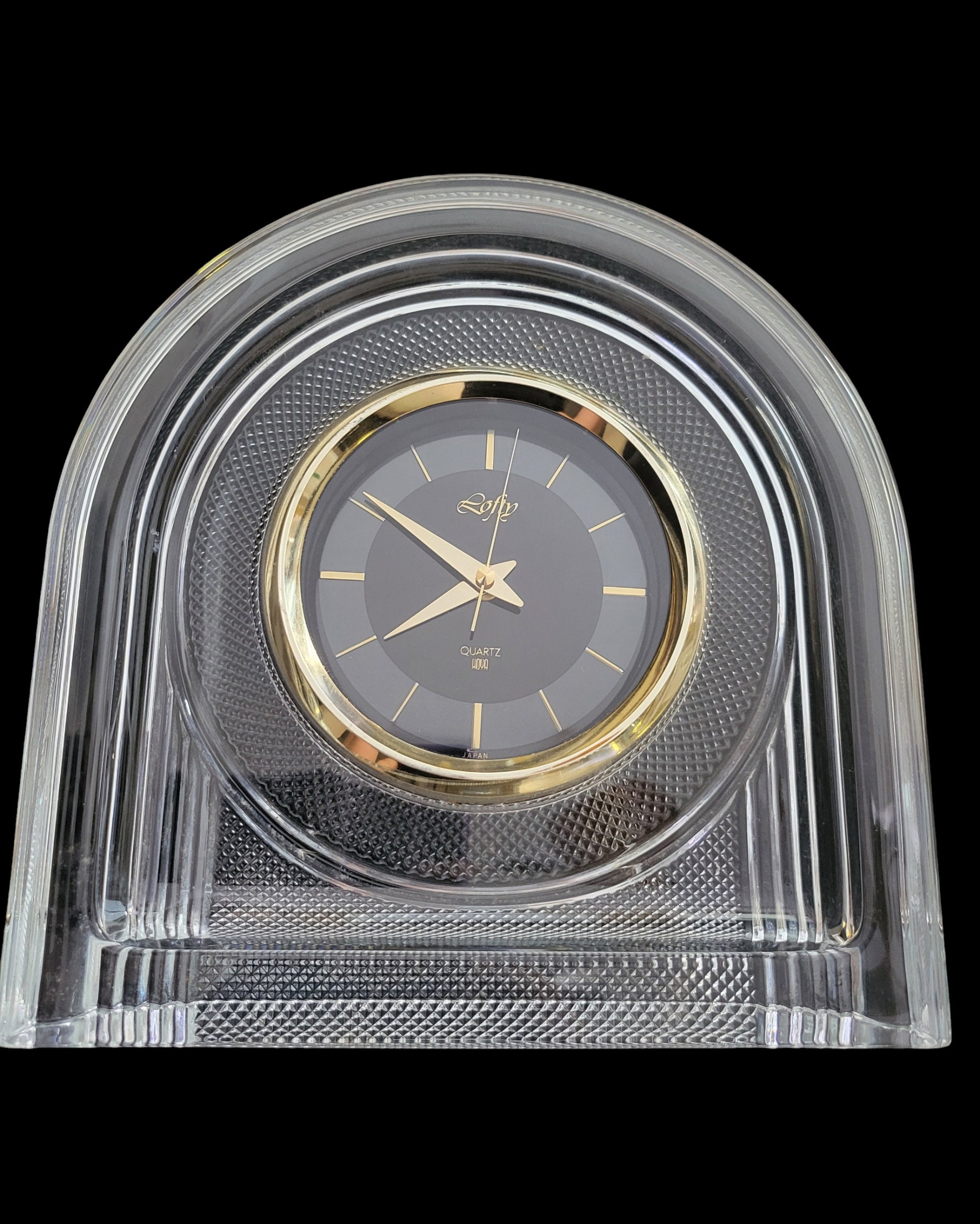 Hoya Crystal Clocks - Etsy