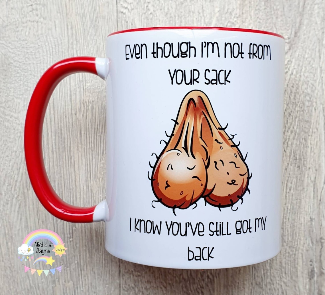 Handmade Novelty Swear Rude Mug Cup Fathers Day - Etsy