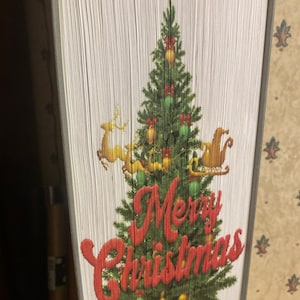 Merry Christmas Fore-Edge Fotobuchfalz