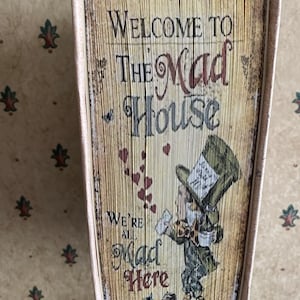 Welcome to The Mad House Fore-Edge Photo Strip Book Fold