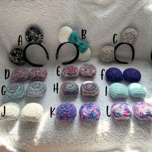 Handmade Crochet Mickey Mouse Ear Headbands – Customize Your Magical Look!