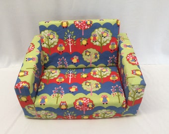Flip Out Sofa Cover Kids Fabric Couch Cover Folding Day Etsy