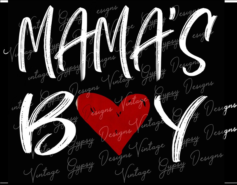 Mama's Boyinstant DOWNLOAD Etsy