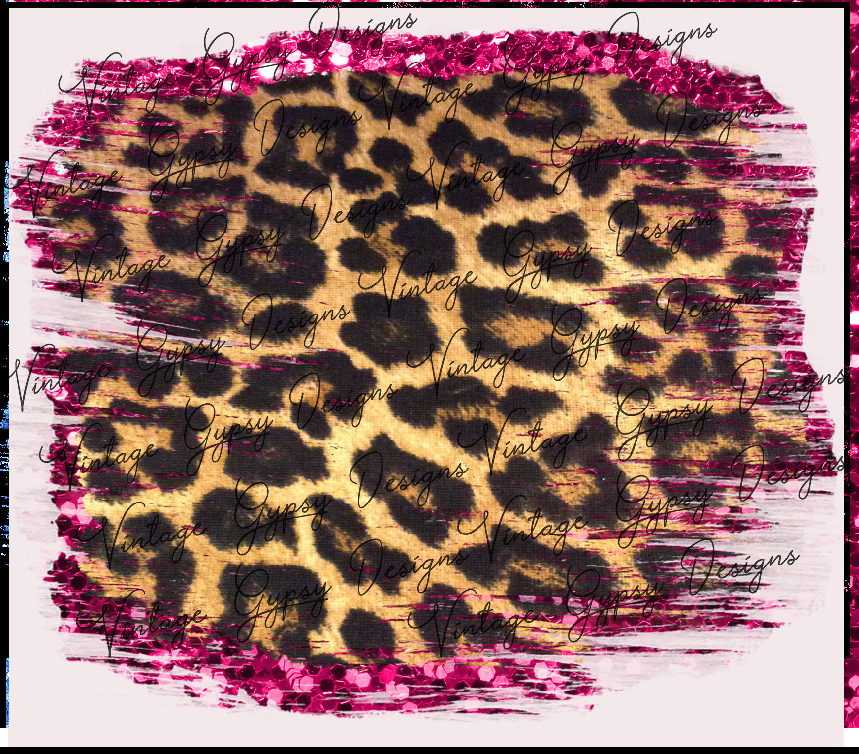 Leopard Print Pink glitter Background-INSTANT DOWNLOAD | Etsy