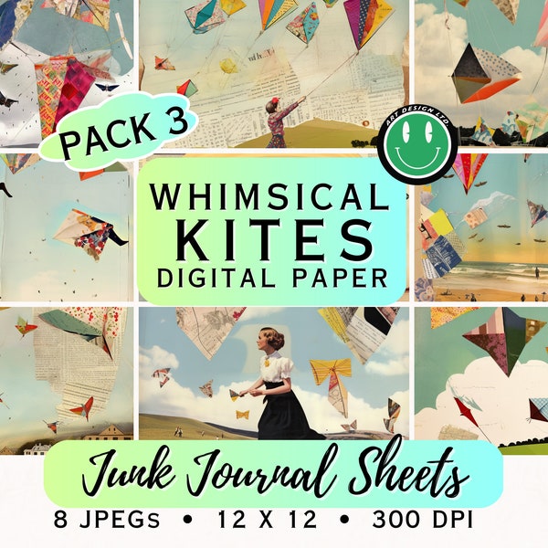 Printable Kite - Etsy
