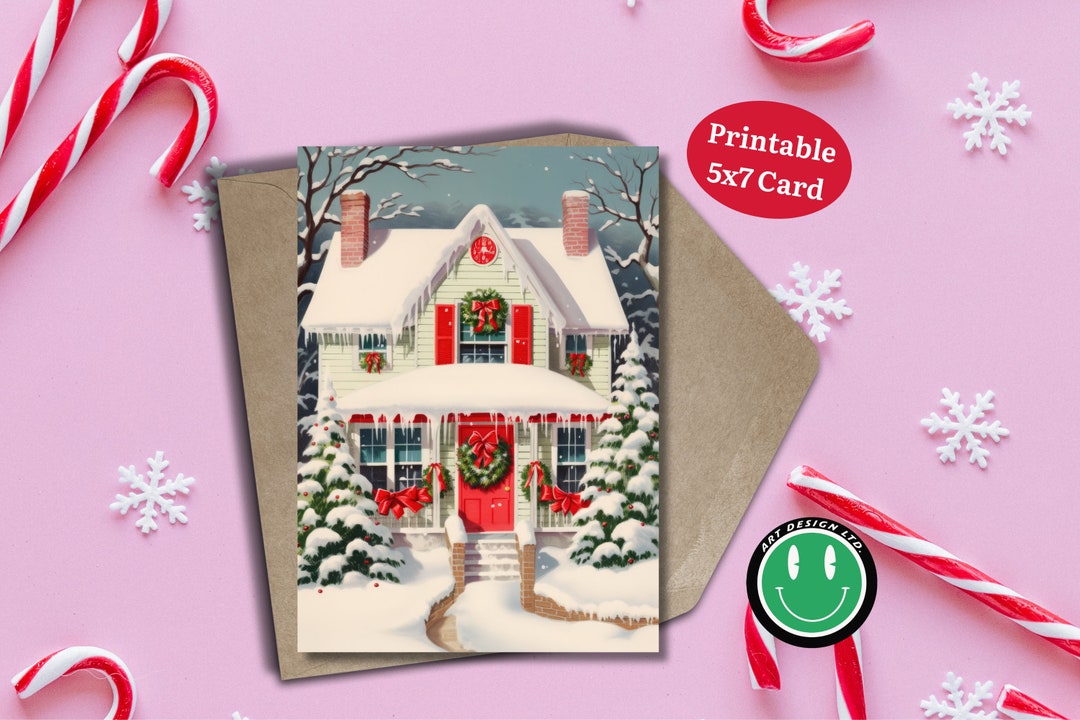 printable-5x7-christmas-card-blank-greeting-card-kitschy-vintage