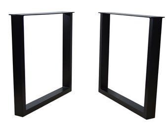Table legs (Set of 2) - desk base - DIY metal desk base - pieds de table - tischbeine - high quality