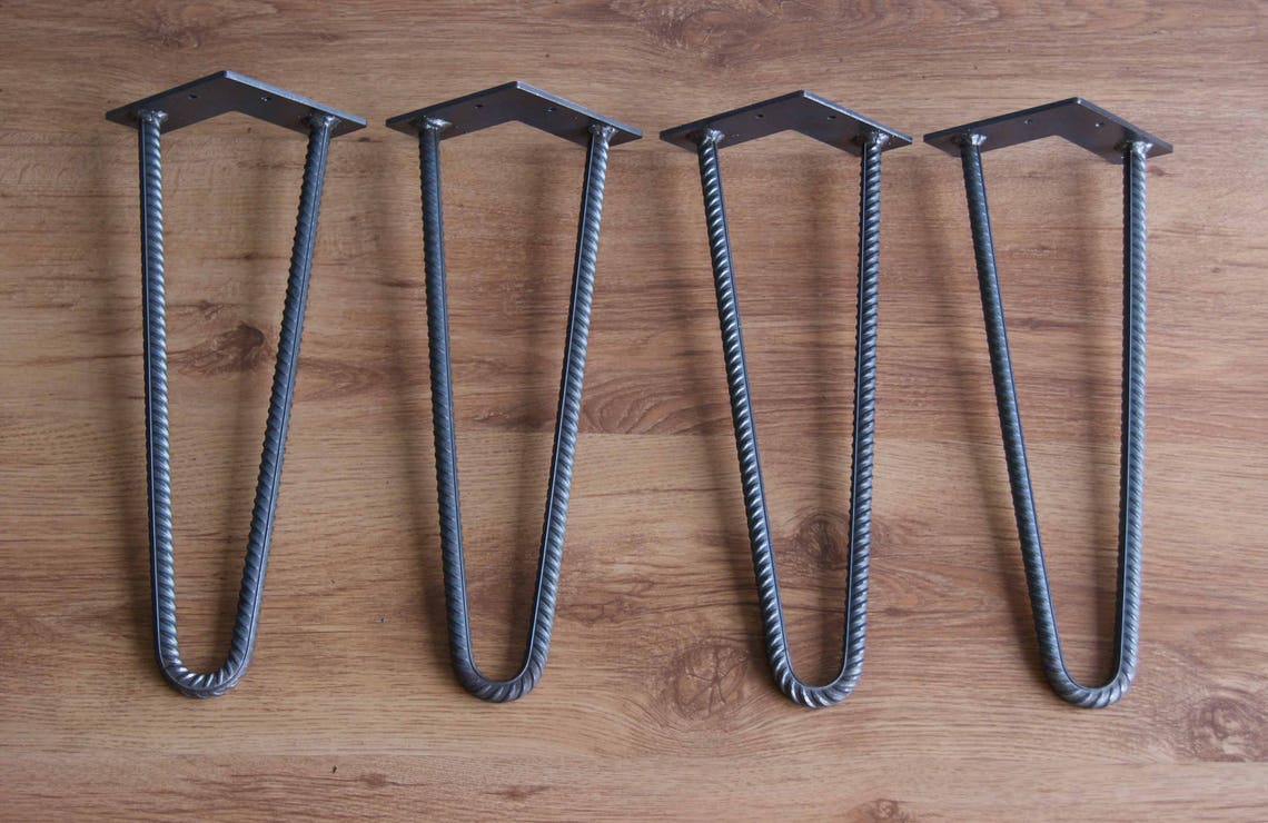 4x Rebar hairpin legs 12 mm rod 1/2 inches all sizes Etsy