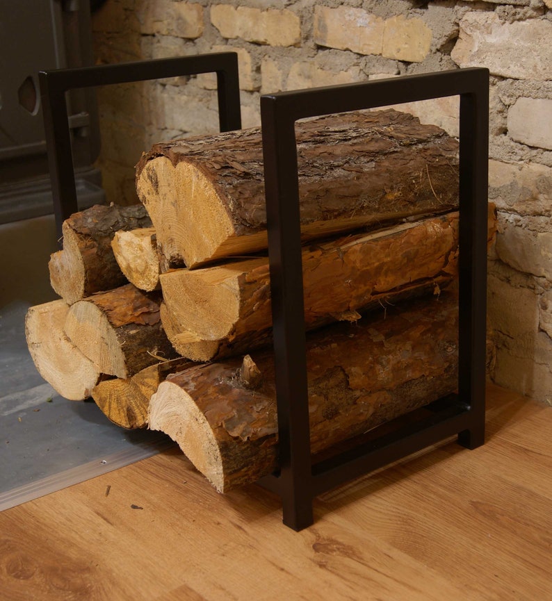 Steel Firewood Rack Firewood Holder Log Holder Firewood Etsy