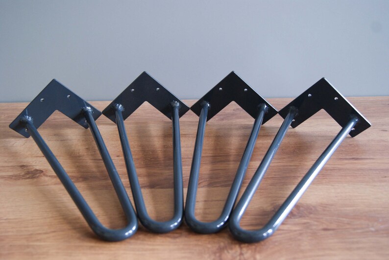 Heavy duty hairpin legs 12 mm 1/2 inch / 2 rod all sizes Etsy