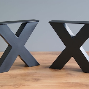 X shape bench legs (set of 2) - Coffee table legs - pieds de table - tischbeine - high quality