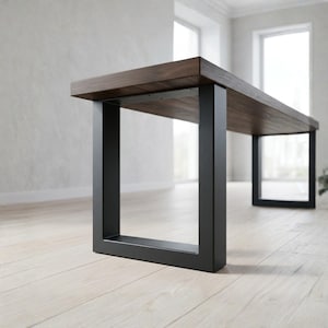 Metal Bench base (Set of 2) - Heavy Duty Industrial coffee table legs