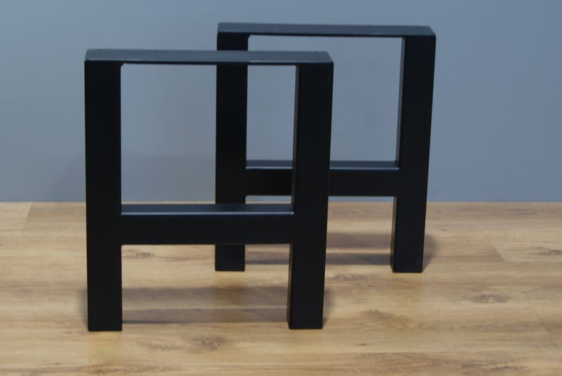 coffee table legs coffee table base Bench legs SET OF 2 bench base