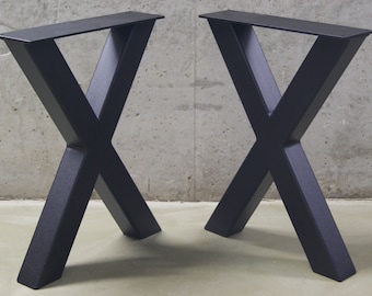 X shape Bench legs (set of 2) - Coffee table legs - pieds de table - tischbeine - high quality