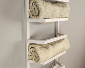 Valaz Accessori da bagno in oro spazzolato Portasciugamani 40 cm