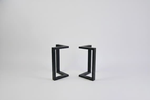 L Couchtisch und Bank Beine (2er-Set) | Metall Tischbeine & Pieds de Table